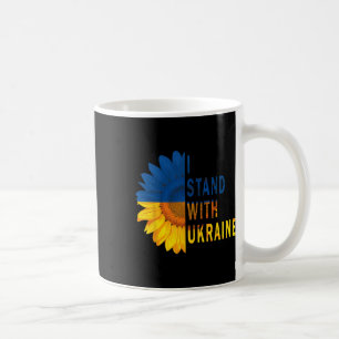 Mug Chemises Drapeau Ukraine Tournesol Je Suis Avec L'