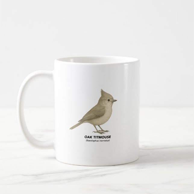Mug Chêne - Oiseaux de Californie (Gauche)