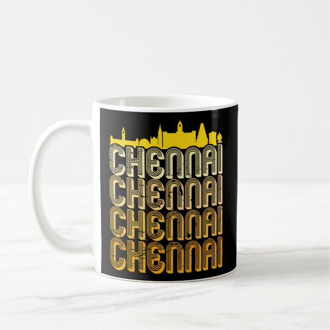 Mug Chennai Madras Sky Tamil Tamilnadu (Gauche)