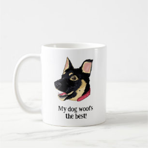 Mug Chepherd allemand mignon - Amoureux des chiens