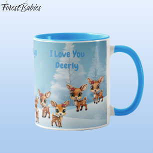 Mug Cher Amoureux, Rennes, Cerfs, Pauvres, Adulte 🦌