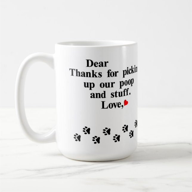 Mug Cher...de vos animaux de compagnie