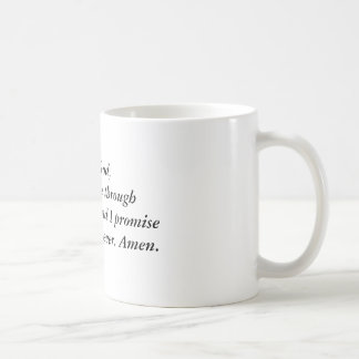 Mug Cher Dieu, svp m'obtiennent par cette récession…