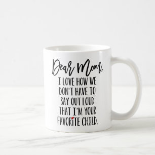 Mug Cher enfant de favori de maman