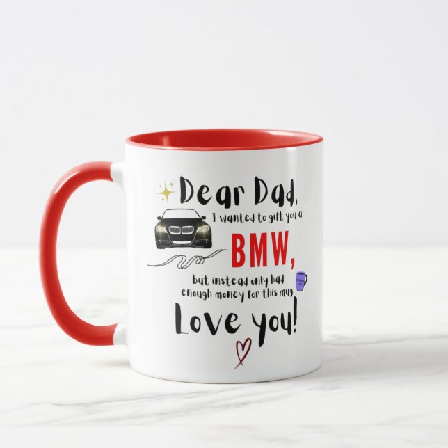Mug Cher papa et BMW (Gauche)