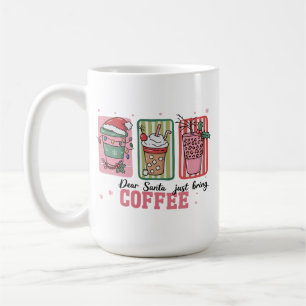 Mug Cher Père Noël Apporte Juste du Café Noël Prépa No