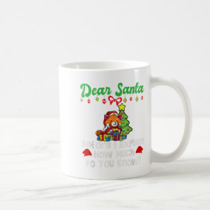 Mug Cher Père Noël Avant D'Expliquer Combien Vous Save