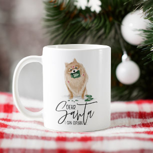 Mug Cher Père Noël, Je Peux Expliquer.. Aquarelle de c