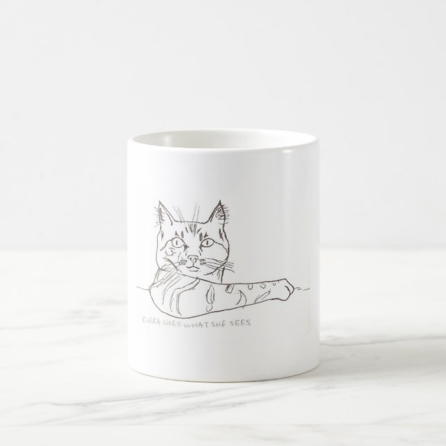Mug Chera aime ce qu'elle voit (Centre)