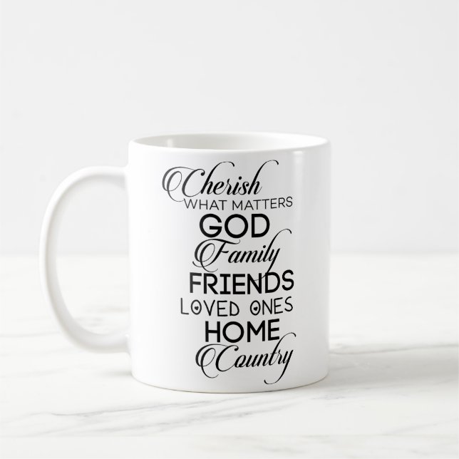 Mug Chercher ce qui compte (Gauche)