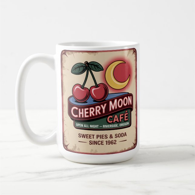 Mug Cherry Moon Café (Gauche)