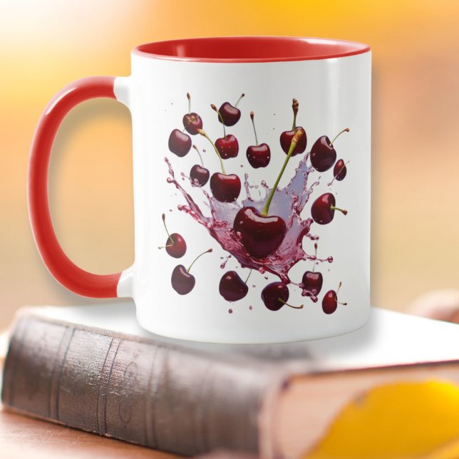 Mug Cherry Splash (Créateur téléchargé)