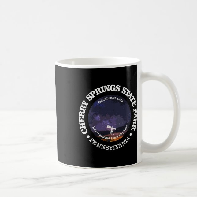 Mug Cherry Springs State Park Shirt Funny Hiking 1922  (Droite)