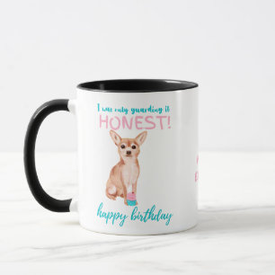Mug Chers Fawn Chihuahua MOM ou les papas Anniversaire