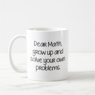 Mug Chers Maths, Augmentez Et Résolvez Vos Propres Pro