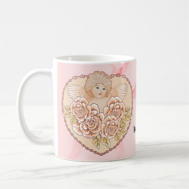 Mug Cherub Angel Heart (Gauche)