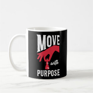 Mug Chess Move With Purpose Player Chess Pièce Vintag
