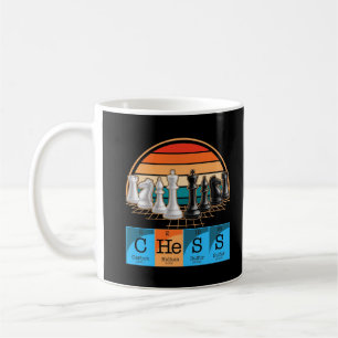 Mug Chess Pièces Chimie Éléments Jeu de plateau int