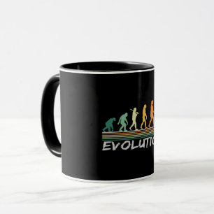 Mug Chess player Evolution Retro Funny Venin for Man