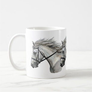 Mug Cheval à main avec brique