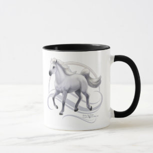 Mug Cheval arabe gris