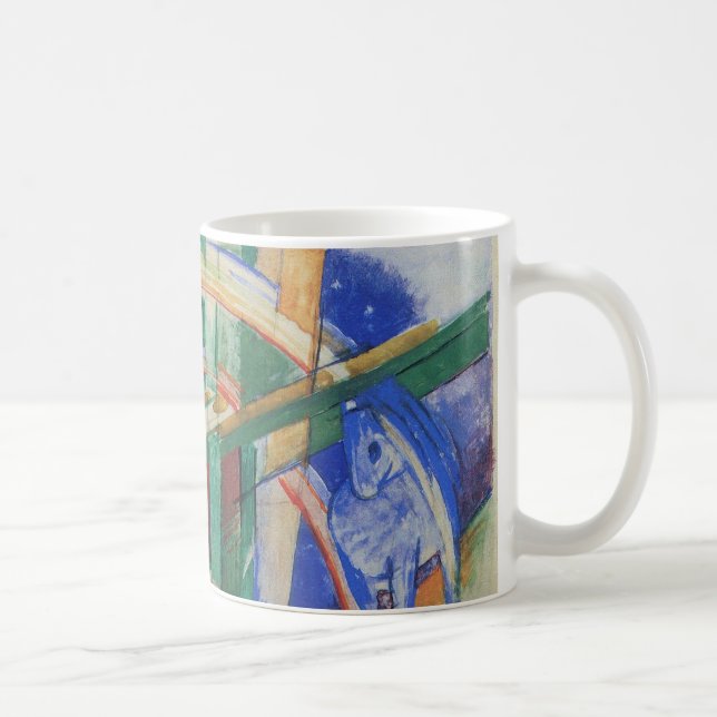 Mug Cheval bleu avec arc-en-ciel par Franz Marc (Droite)