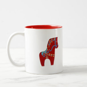 Mug Cheval Dala Rouge # 6