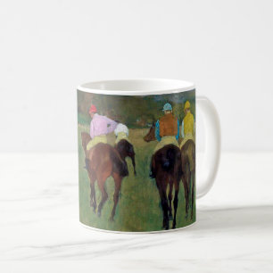 Mug Cheval de course Longchamp, Edgar Degas
