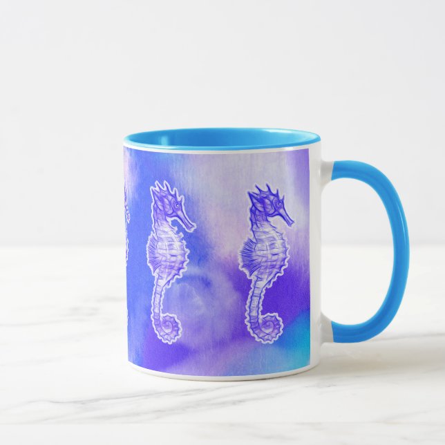 Mug Cheval de mer Cute Cadeau animal marin (Droite)