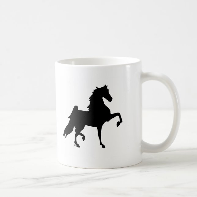 Mug Cheval de Saddlebred d'Américain (Droite)