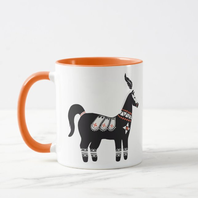 Mug Cheval décoré (Gauche)