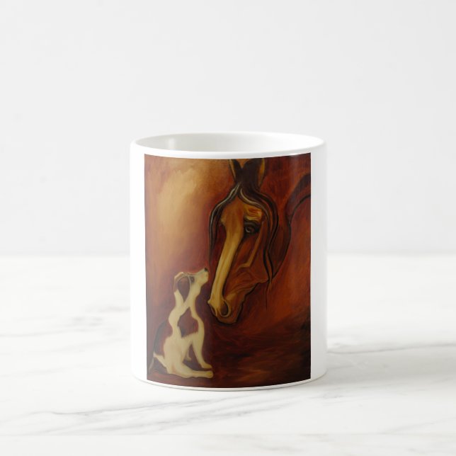 Mug Cheval et Jack Russell (Centre)