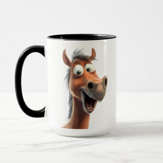 Mug Cheval fantaisiste (Gauche)