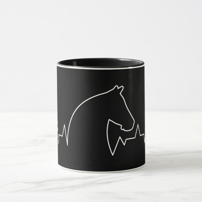 Mug Cheval Heartbeat (Centre)