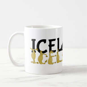 Mug Cheval islandais  Drapeau de l'Islande
