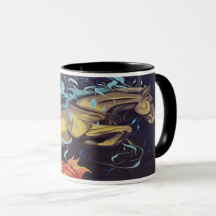 Mug Cheval Jump Abstrait Graffiti Design