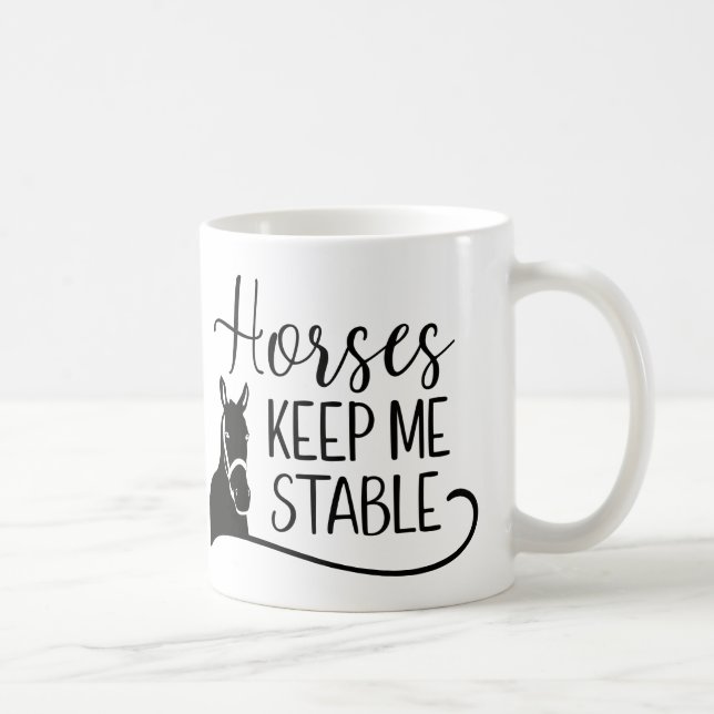 Mug Cheval Lover, Equestre, Rodéo, Farm Pony Cowboy (Droite)