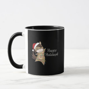 Mug Cheval Pony Noël Neige Hiver Animaux Chevaux