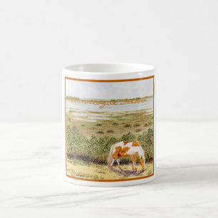 Mug Cheval sauvage d'île d'Assateague