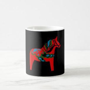 Mug Cheval suédois Dala Suède Cheval dalécarlien ro