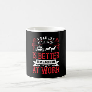 Mug Cheval - Une Mauvaise Journée À La Course Est Mieu