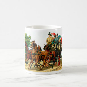 Mug Cheval Vintage et chariot