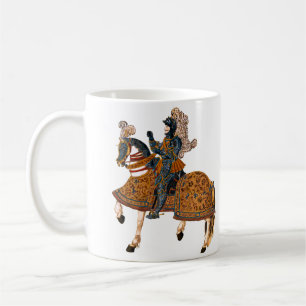 Mug Chevalier médiéval en armure à cheval