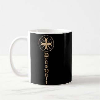 Mug Chevaliers Templiers Deus Vult Croisé Médiéval