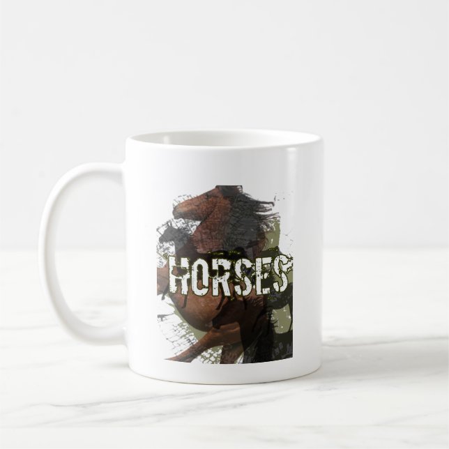 Mug chevaux (Gauche)