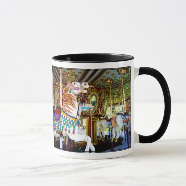 MUG CHEVAUX DE CAROUSEL VINTAGE (Droite)
