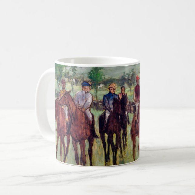 Mug Chevaux de course, Edgar Degas (Devant gauche)