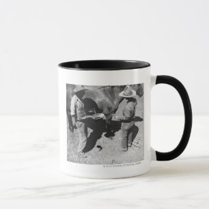 Mug Chevaux de marquage à chaud avec la marque de