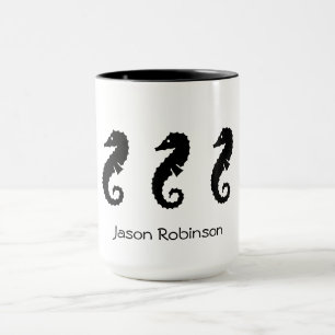 Mug - Chevaux de mer