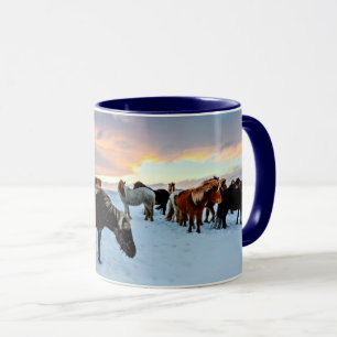 Mug Chevaux islandais